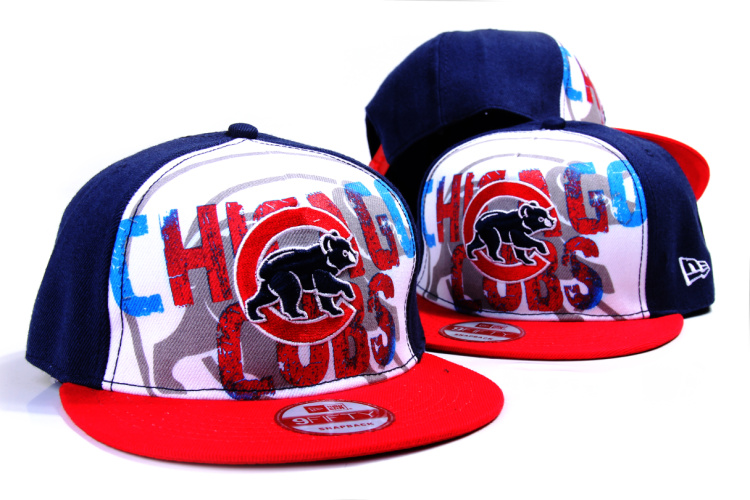 MLB Chicago Cubs NE Snapback Hat #07